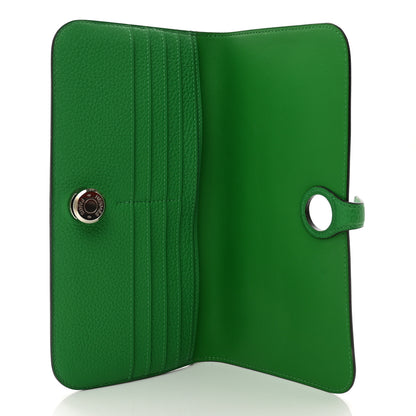 Hermes Togo Dogon Recto Verso Wallet Bambou 5 of 8