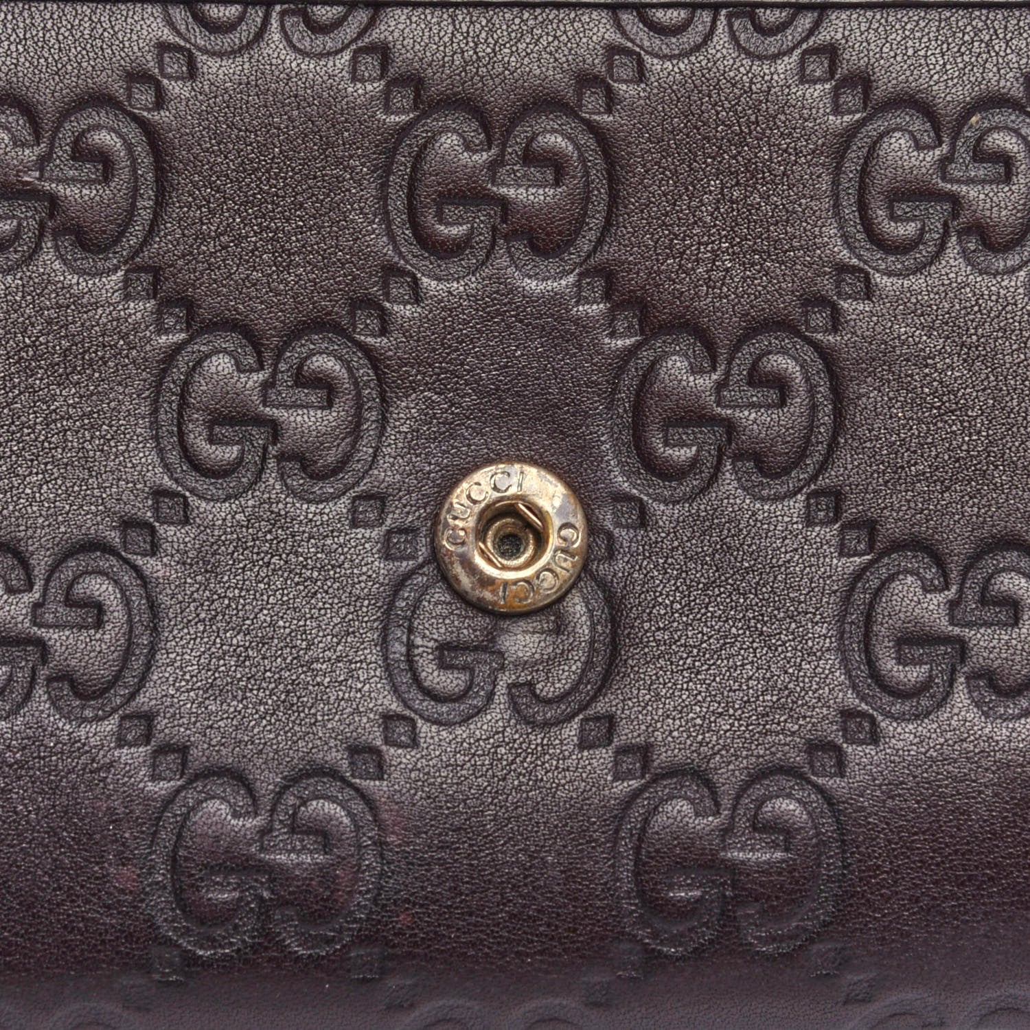 Gucci Guccissima Sukey Continental Wallet Purple 11 of 12