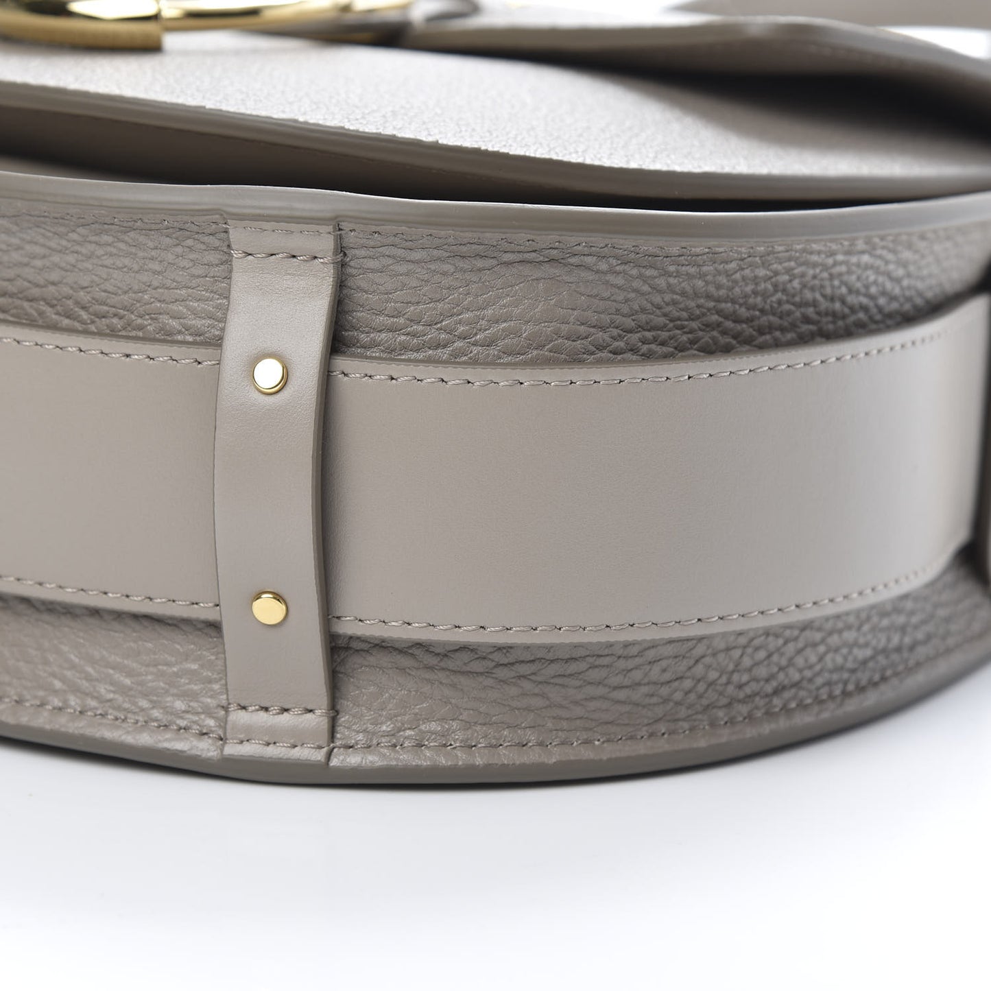 Calfskin Large Tess Bag Motty Grey