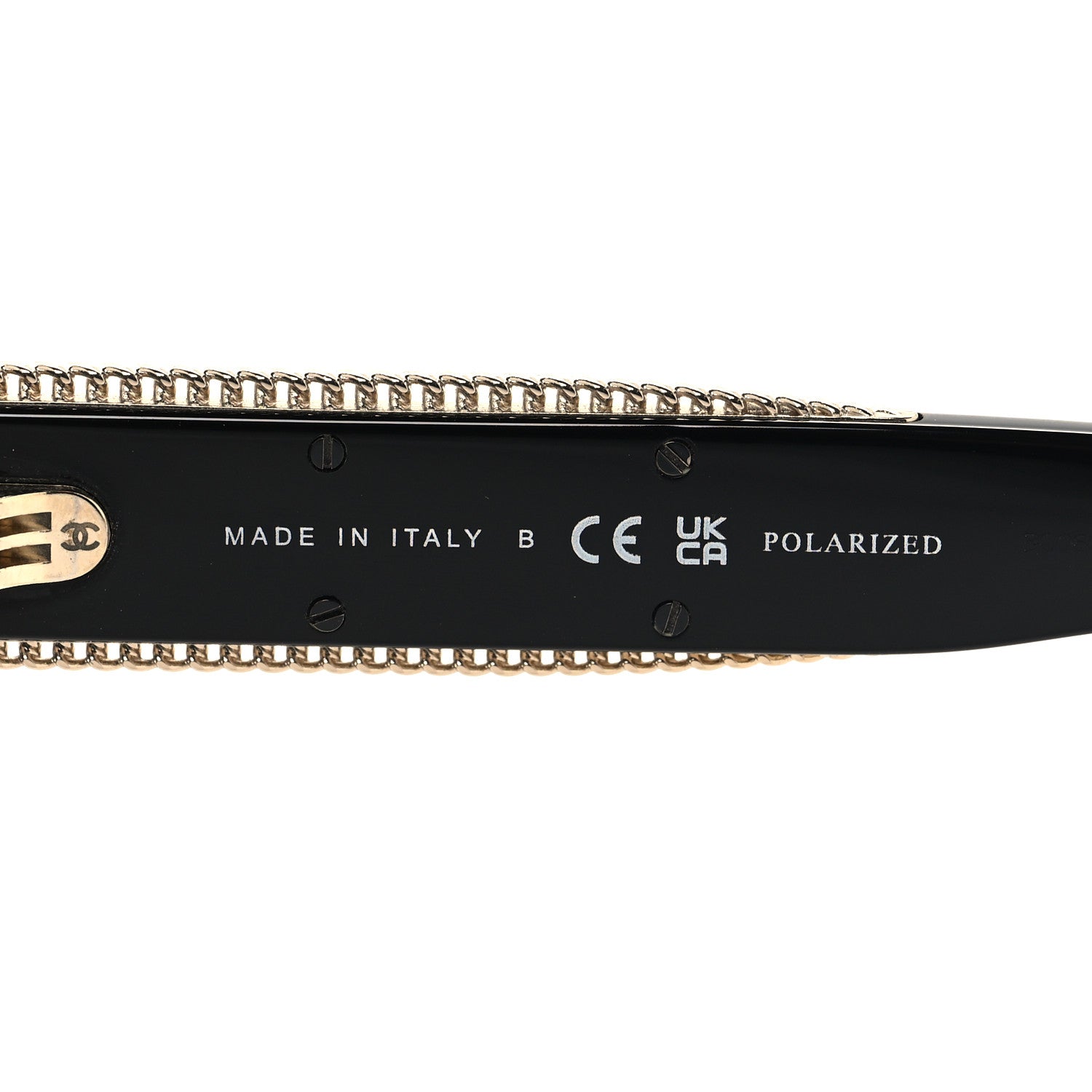 Chanel Acetate Oval Sunglasses 5515-A Black 6 of 7