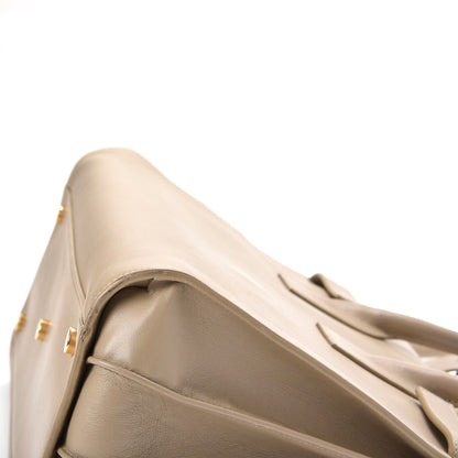 Saint Laurent Calfskin Small Sac De Jour Beige 12 of 17