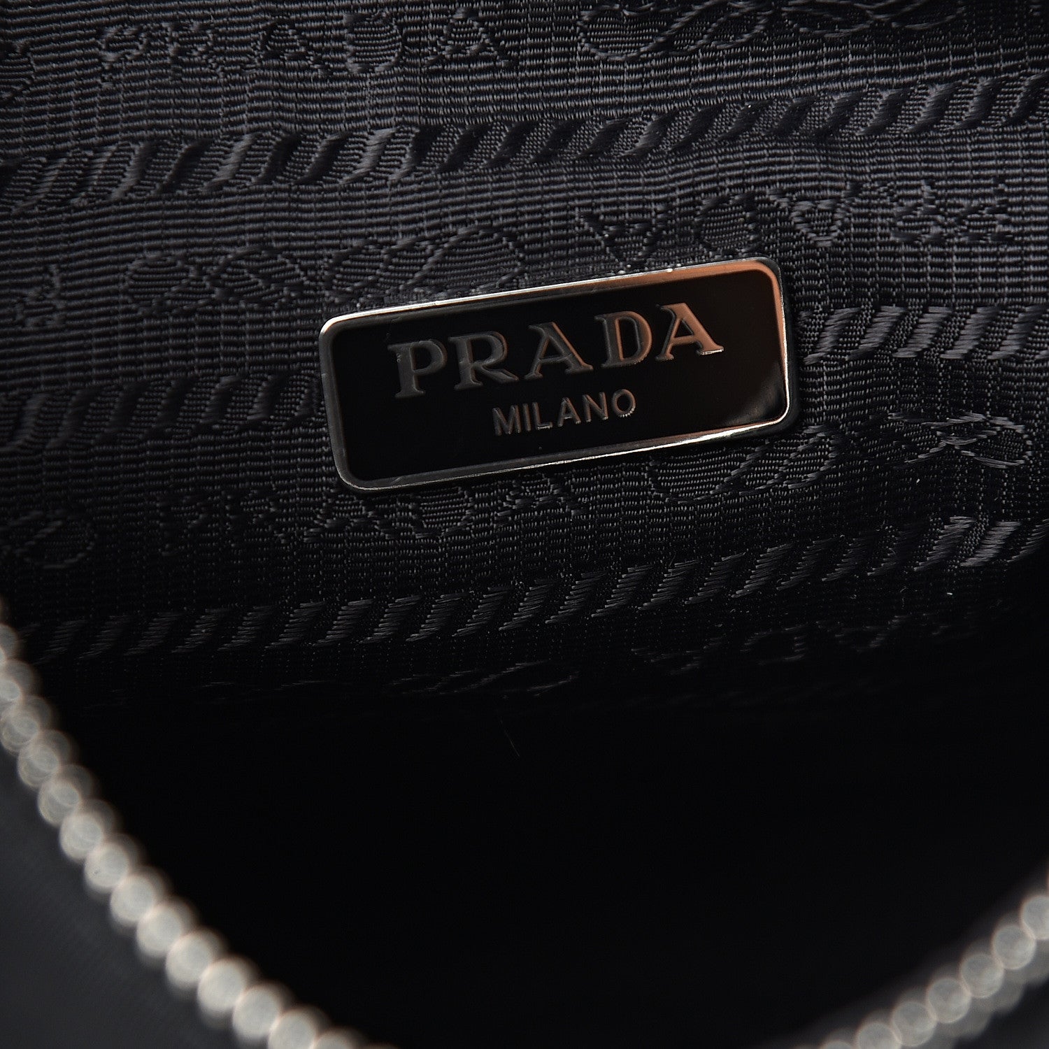 Prada Nylon Re-Edition 2005 Shoulder Bag Black 5 of 8