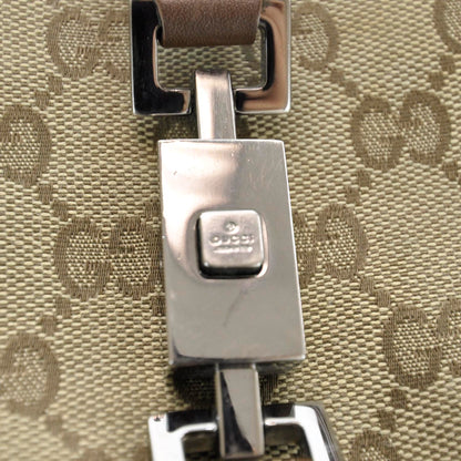 Gucci Monogram Bardot Brown 10 of 11