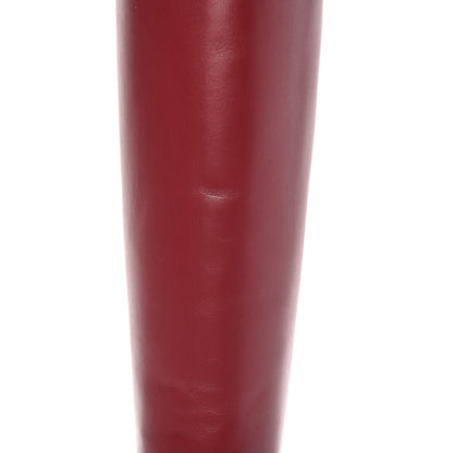 Valentino Garavani Vitello Lovestud Knee High 85mm Boots 36.5 Rosso Valentino 10 of 12