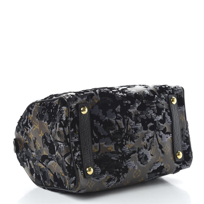 Louis Vuitton Monogram Fleur De Jais Sequins Speedy 30 4 of 9