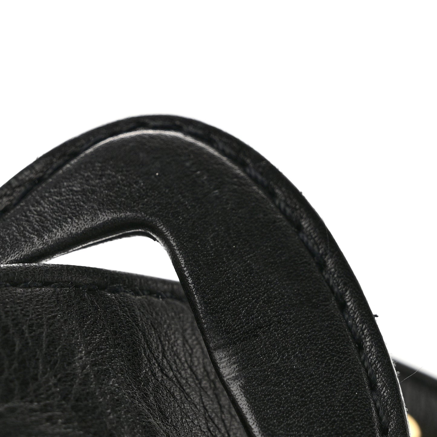 Lambskin Quilted Flap Waist Belt Bag 75 30 Black