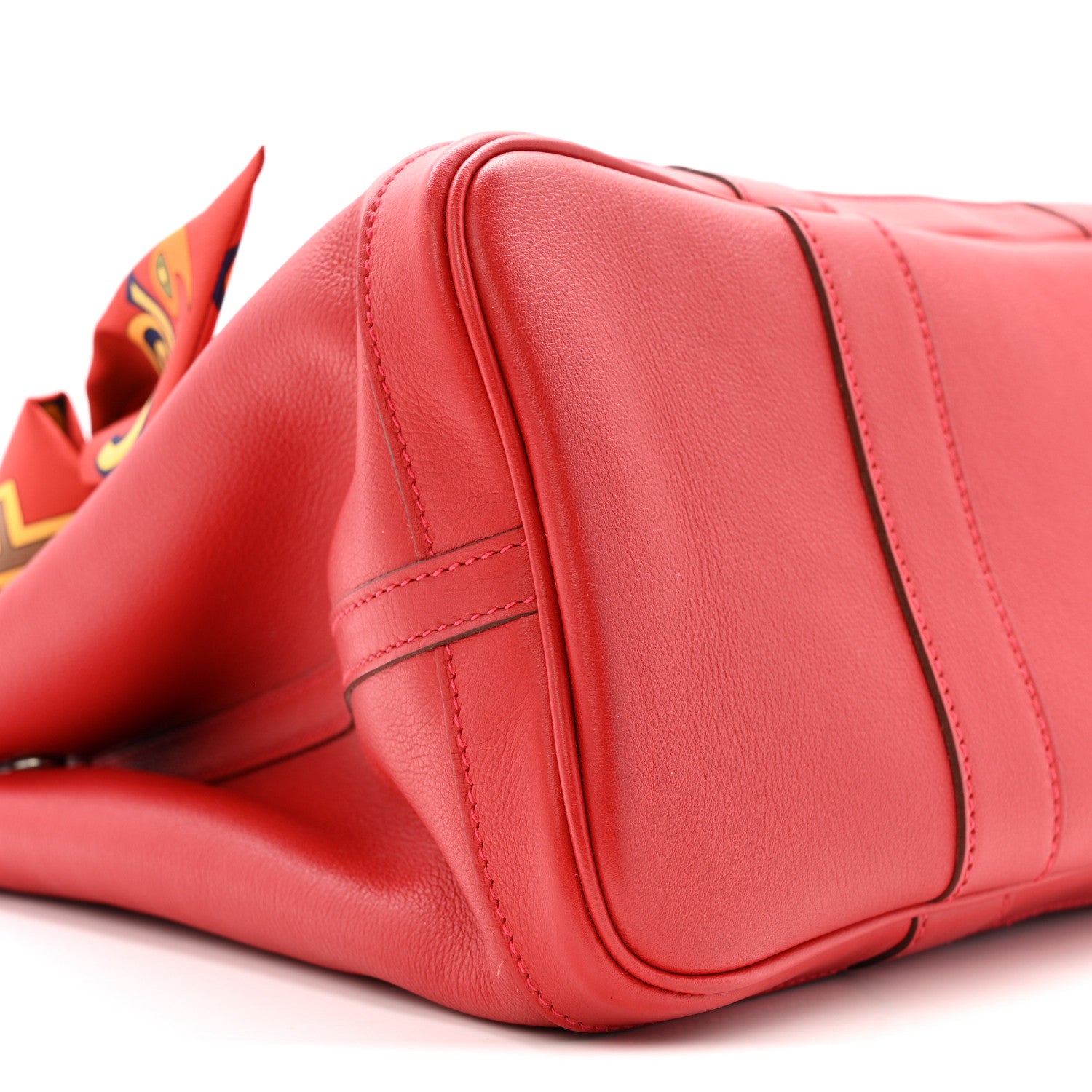 Hermes Swift Tohu Bohu Twilly Garden Party TPM Tote Vermillion 8 of 13