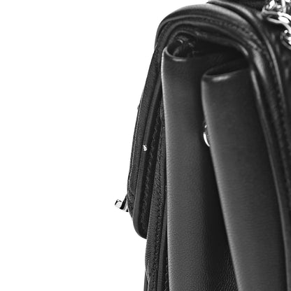 Miu Miu Nappa Matelasse Flap Black 12 of 13