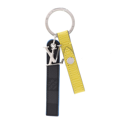 Louis Vuitton Damier Graphite Epi Belt Tab Key Holder Citron 1 of 7