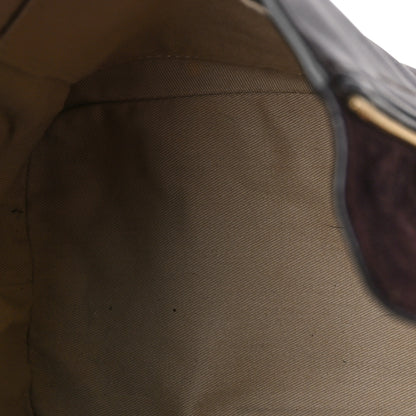 Chloe Suede Calfskin Small Faye Backpack Carbon Brown 5 of 8