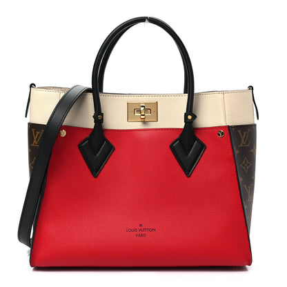 Louis Vuitton Calfskin Monogram On My Side Pirate Red 1 of 7