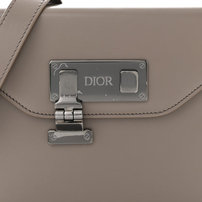 Christian Dior Smooth Calfskin Lock Messenger Bag Beige 8 of 10