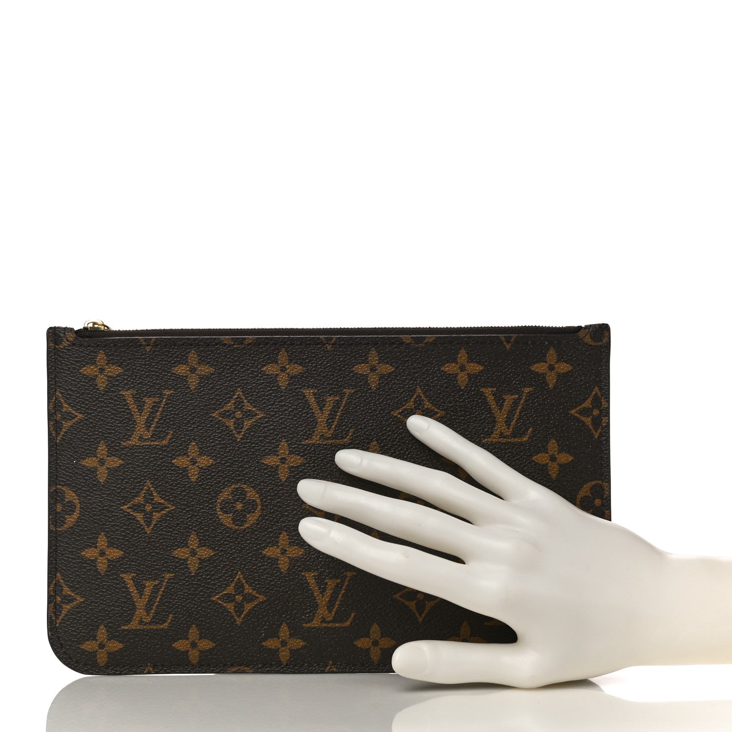 Louis Vuitton Monogram Neverfull MM GM Pochette 2 of 10