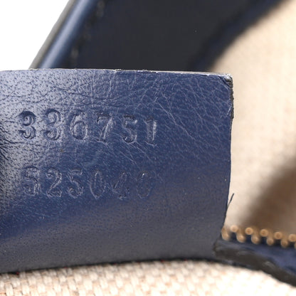 Gucci Vernice Naplack Small Soho Shoulder Bag Uniform Blue 7 of 12