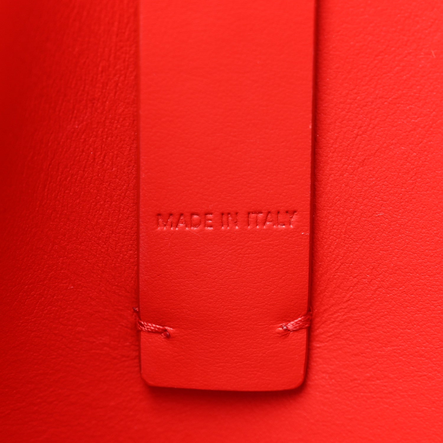 Christian Louboutin Patent Calfskin Spikes Mini East West Cabata Tote Red 7 of 13