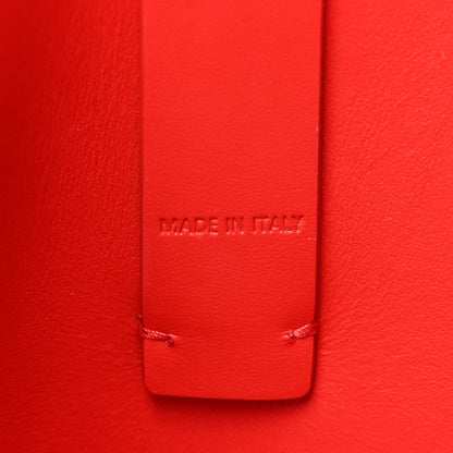 Christian Louboutin Patent Calfskin Spikes Mini East West Cabata Tote Red 7 of 13