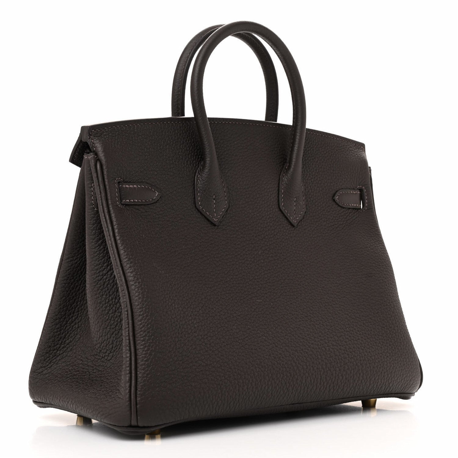 Hermes Togo Birkin 25 Bai Brun 3 of 12