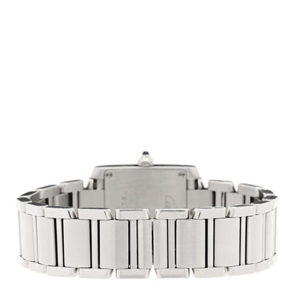 Cartier Stainless Steel 20mm Tank Francaise Quartz Watch 3 of 4