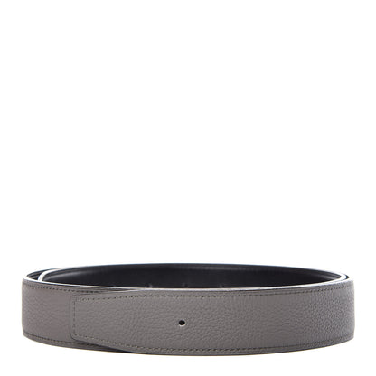 Hermes Box Togo 32mm Belt Strap 90 Etain Black 1 of 6