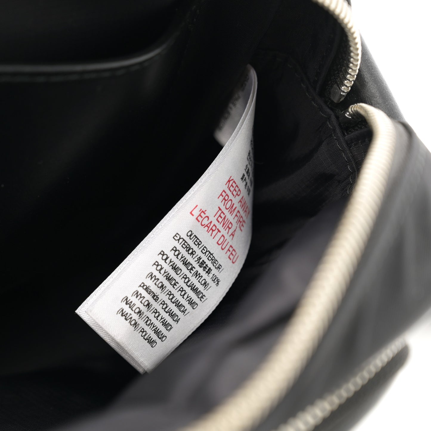 Nylon Paddy Crossbody Bag Black