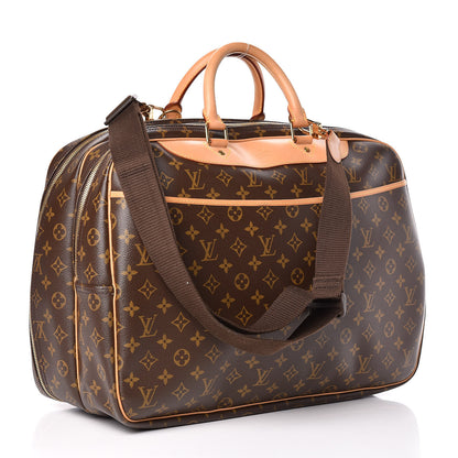 Louis Vuitton Monogram Alize 2 Compartment Luggage Travel Bag 3 of 15