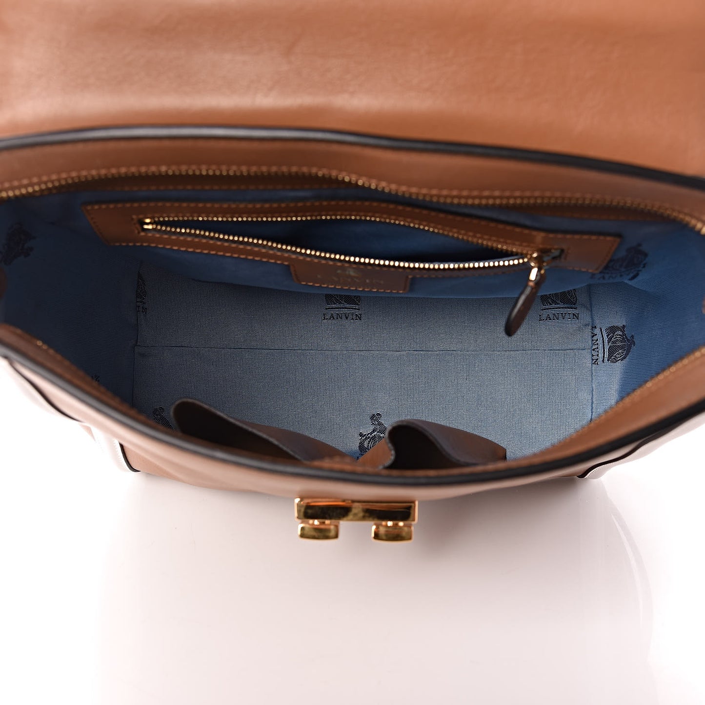 Calfskin Small Jiji Top Handle Camel