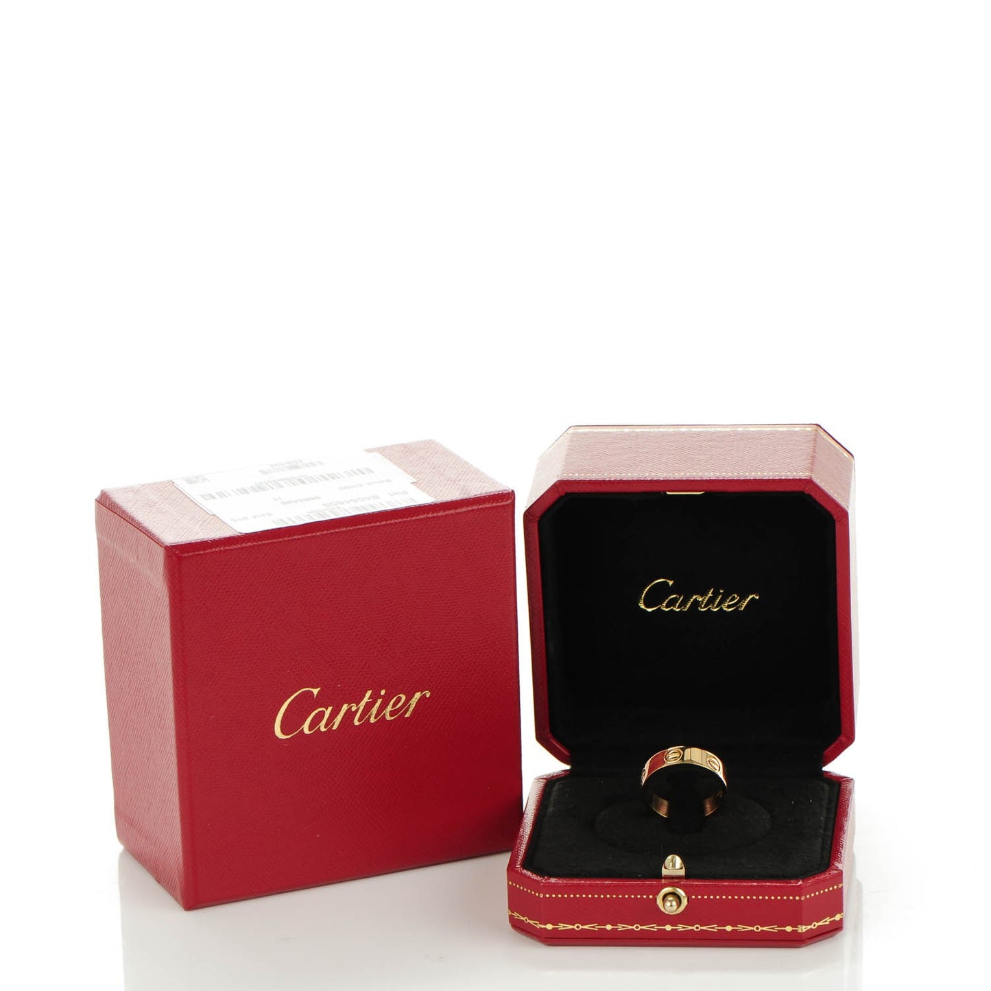 18K Yellow Gold 5.5mm LOVE Ring 53 6.5