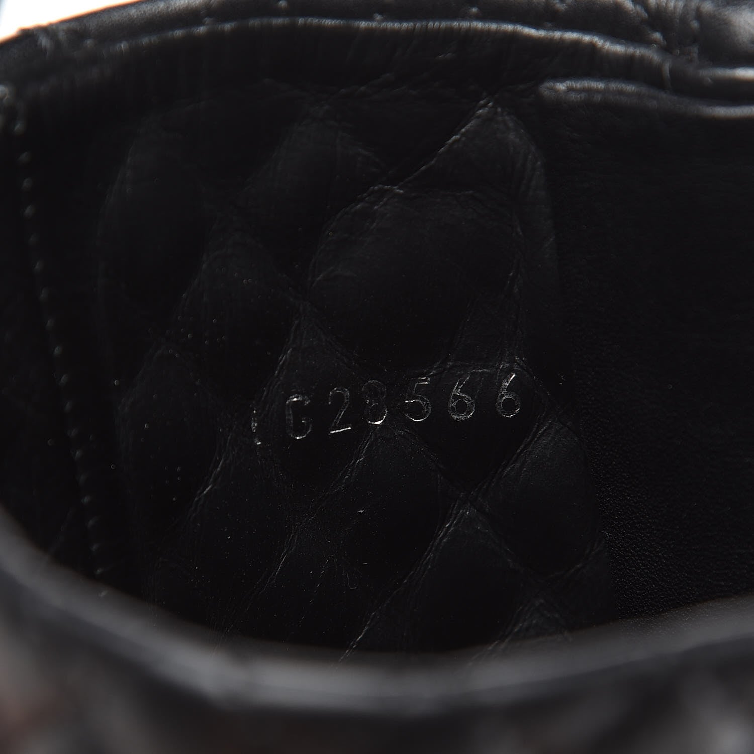 Chanel Calfskin Quilted Biker Boots 38.5 Black 7 of 15
