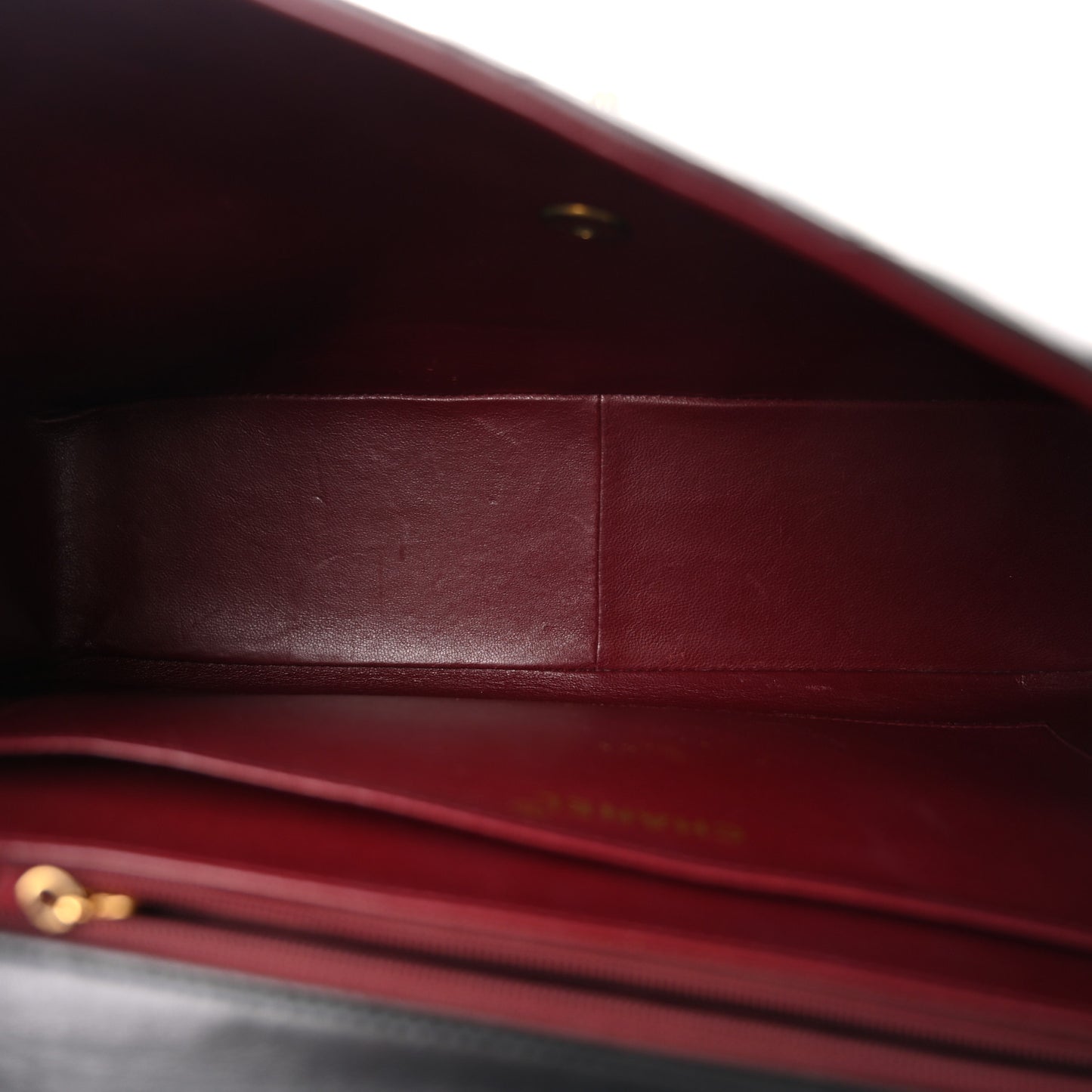 Lambskin Quilted XL Jumbo Single Flap Black