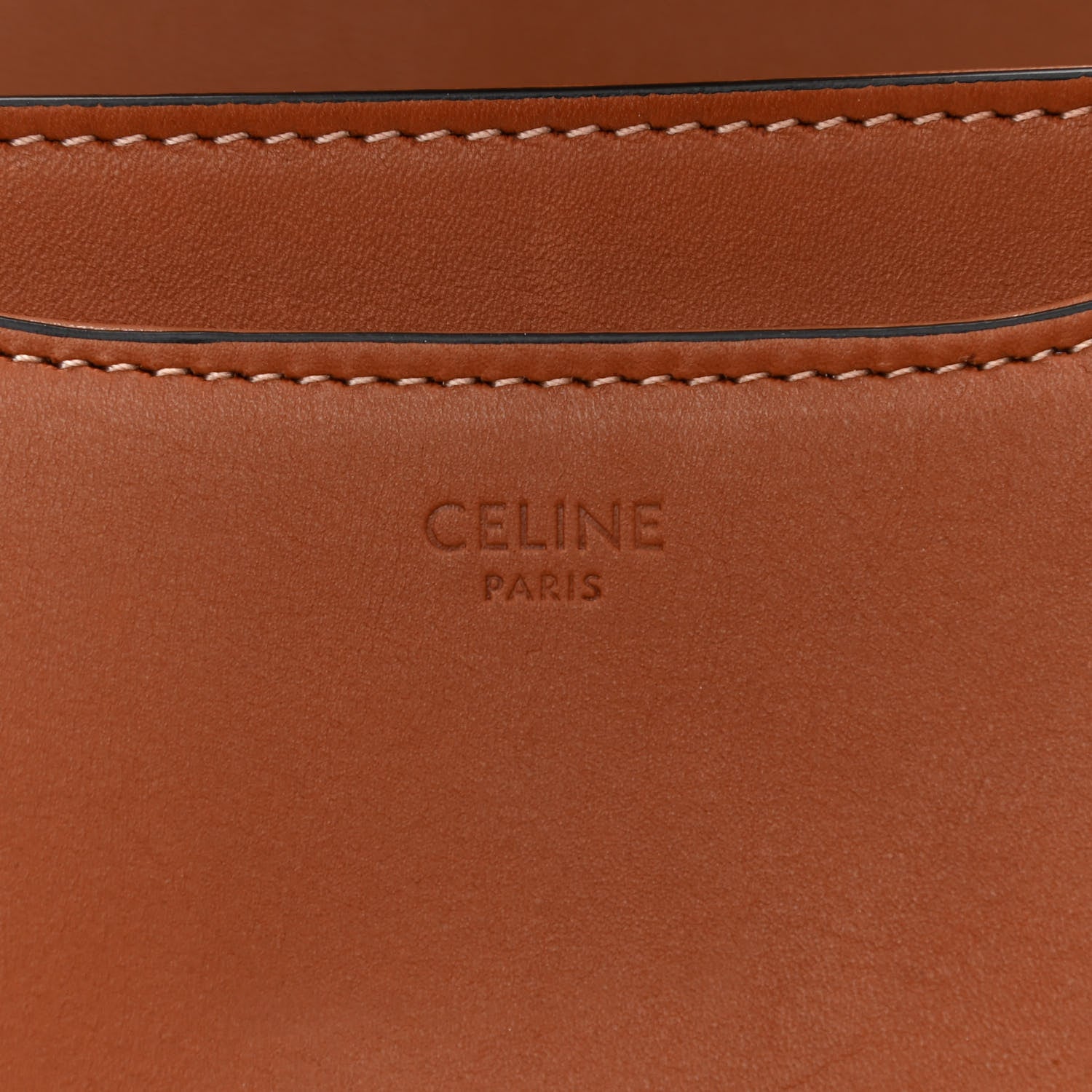 Celine Natural Calfskin Besace Small 16 Tan 6 of 11