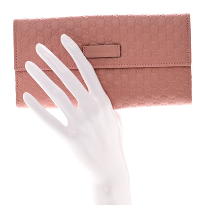 Gucci Microguccissima Continental Flap Wallet Soft Pink 2 of 9