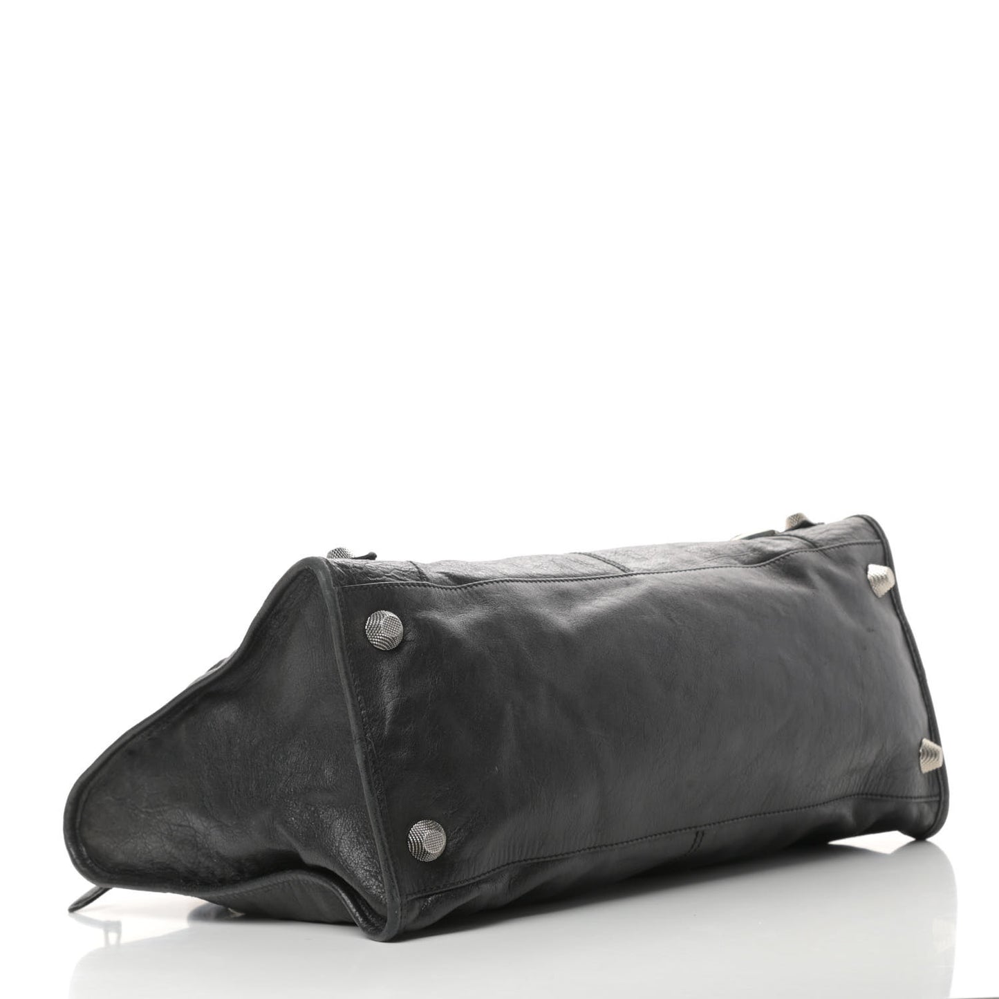 Agneau Giant 21 Silver Hardware Work Black