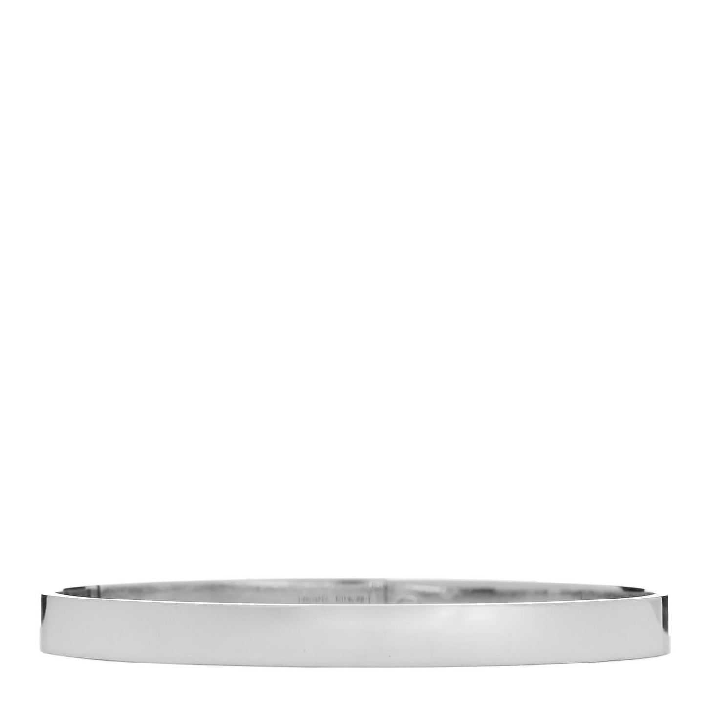 18K White Gold Diamond PM Kelly Pave Bracelet SH