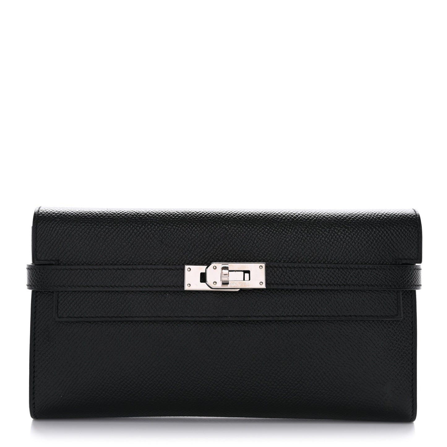Epsom Kelly Longue Wallet Black