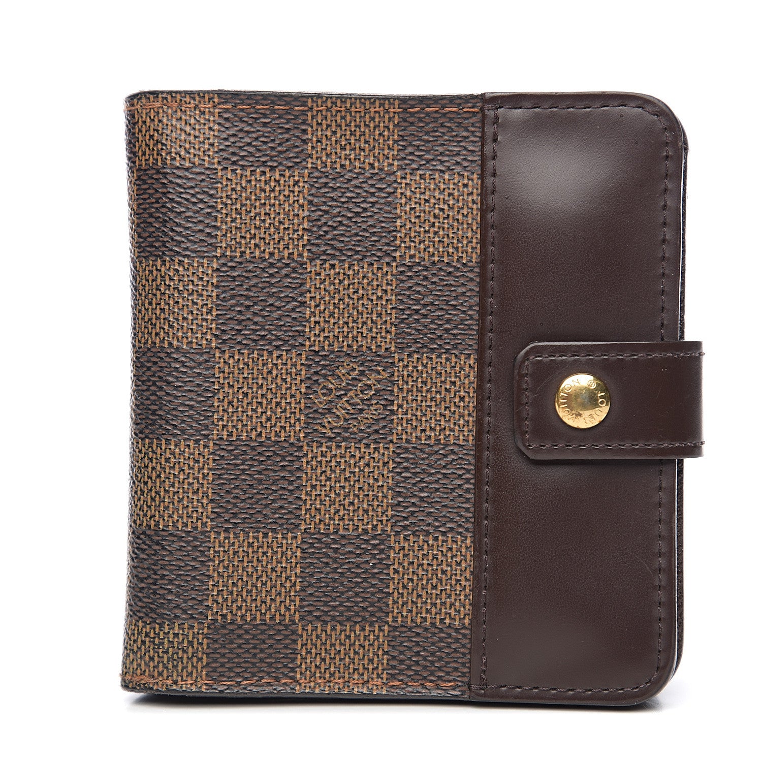 Louis Vuitton Damier Ebene Zippe Zipped Compact Wallet 1 of 6