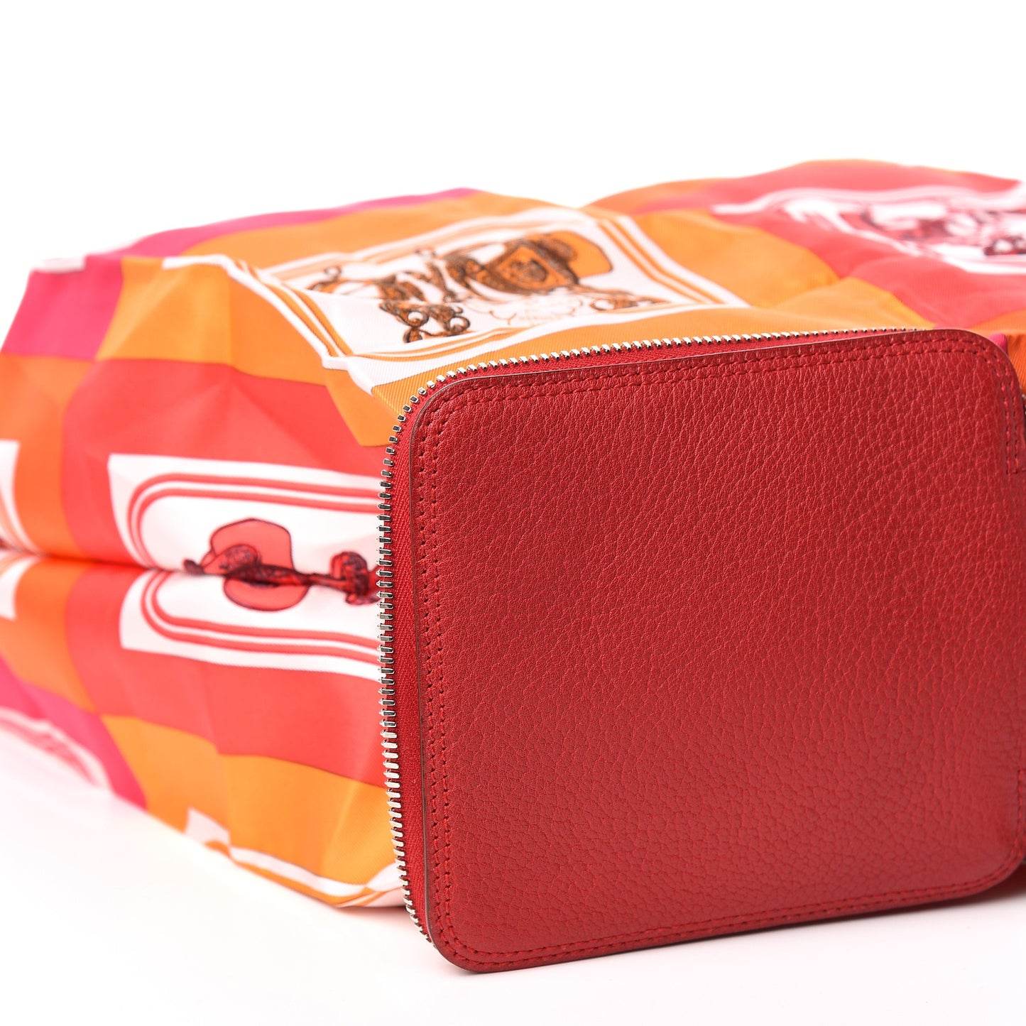 Buffle Brides de Gala Silky Pop Shopper Tote Rouge Garance