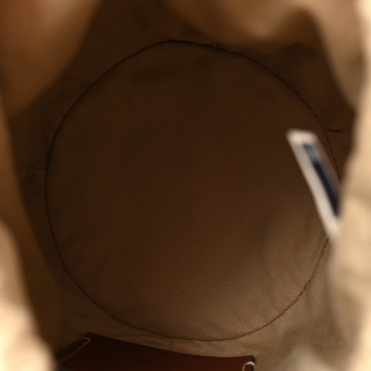 Natural Woven Fiber Small Woody Basket