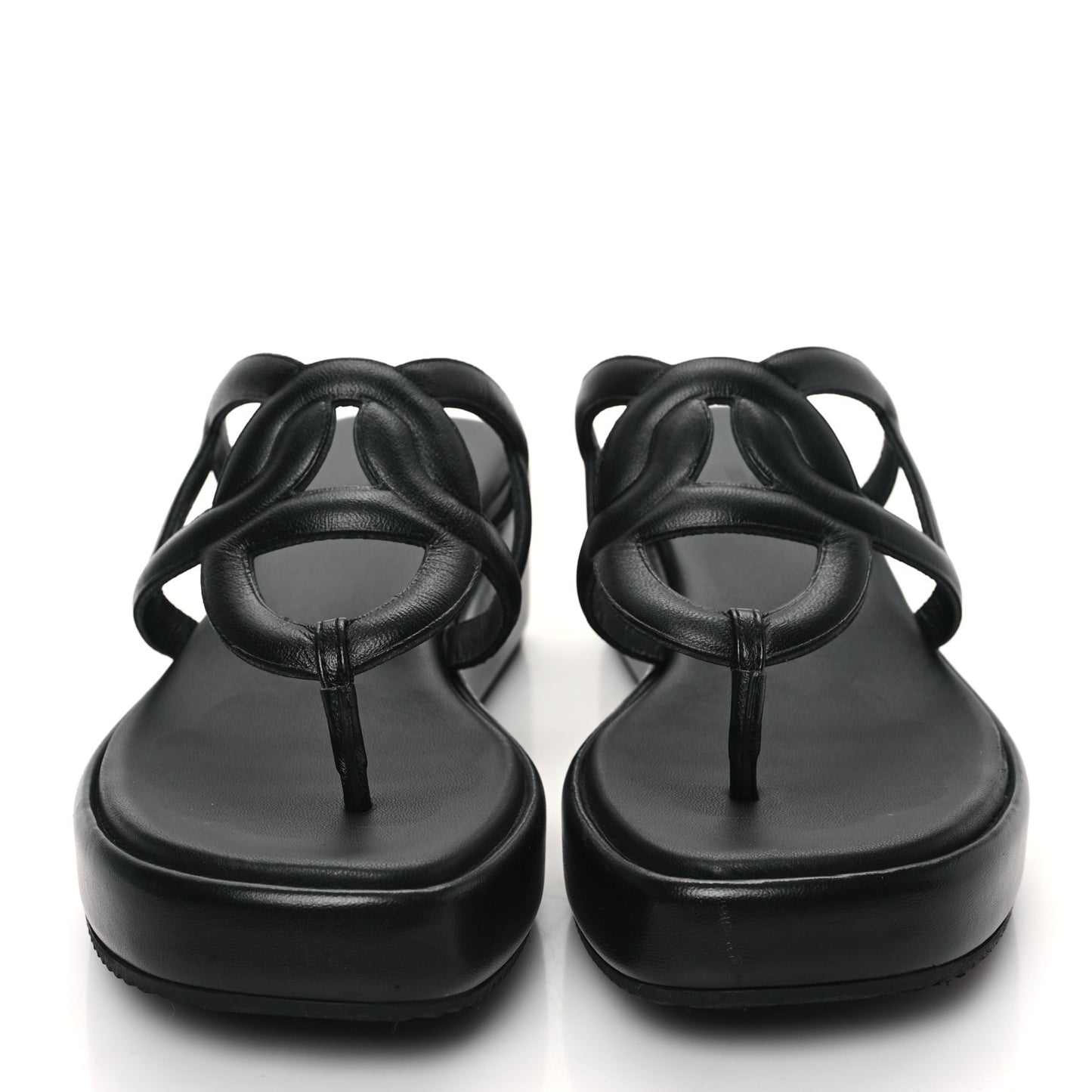 Nappa Gipsy Sandals 38 Black