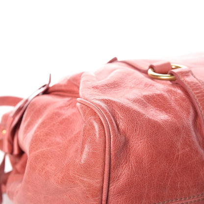 Miu Miu Vitello Lux Medium Bow Bag Rosa 16 of 16