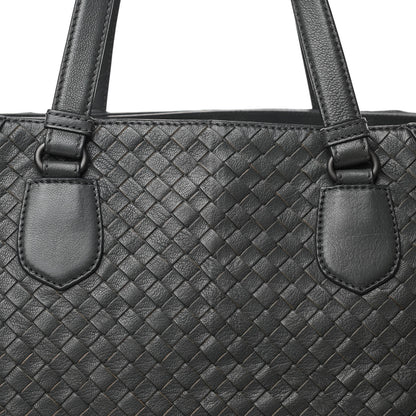 Bottega Veneta Nappa Intrecciato Large Top Handle Tote Grey 9 of 14
