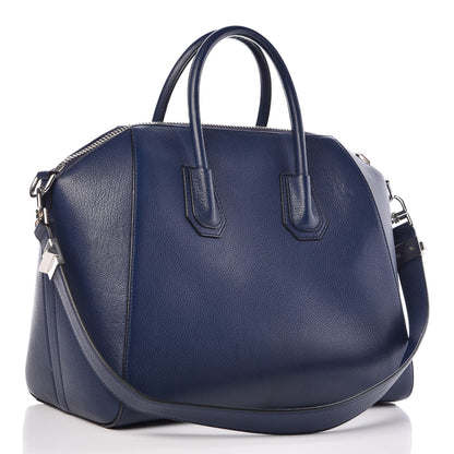 Givenchy Sugar Goatskin Medium Antigona Deep Blue 4 of 11