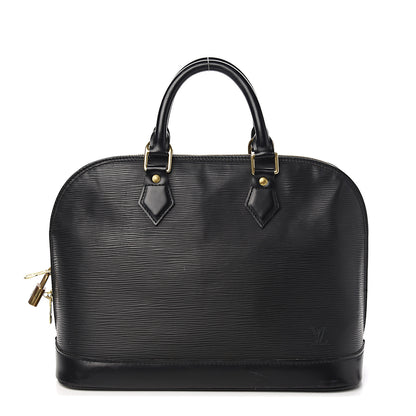 Louis Vuitton Epi Alma PM Black 1 of 12