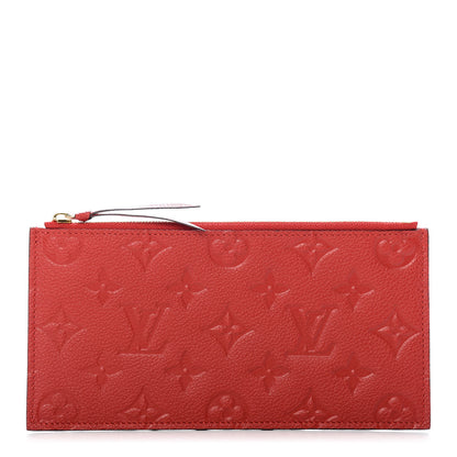 Louis Vuitton Empreinte Felicie Chain Wallet Zippered Insert Cherry 1 of 6