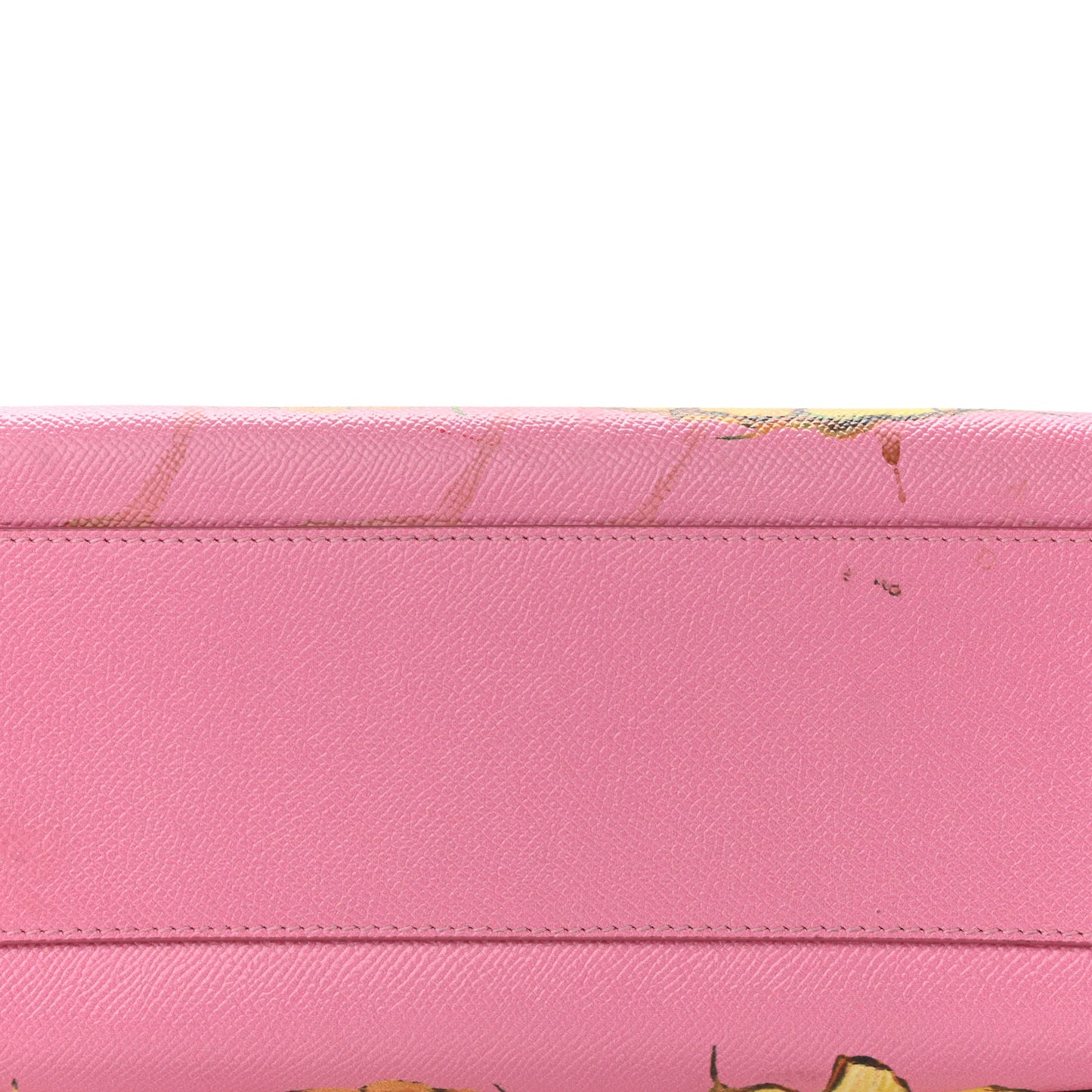 Dauphine Pineapple Print Medium Miss Sicily Satchel Rosa