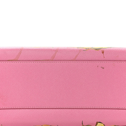 Dolce & Gabbana Dauphine Pineapple Print Medium Miss Sicily Satchel Rosa 11 of 13