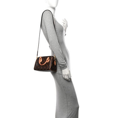 Louis Vuitton Monogram Speedy Bandouliere 20 Black 2 of 9