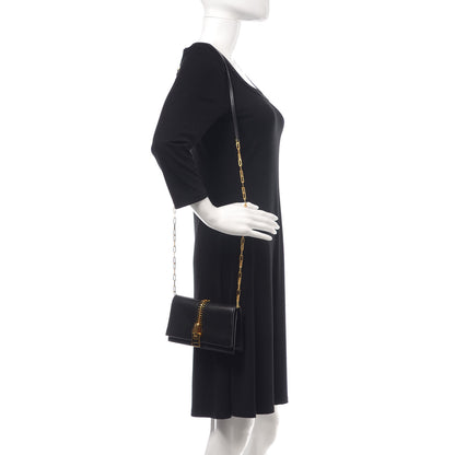 Tom Ford Calfskin Sedgwick Zip Clutch Black 2 of 8