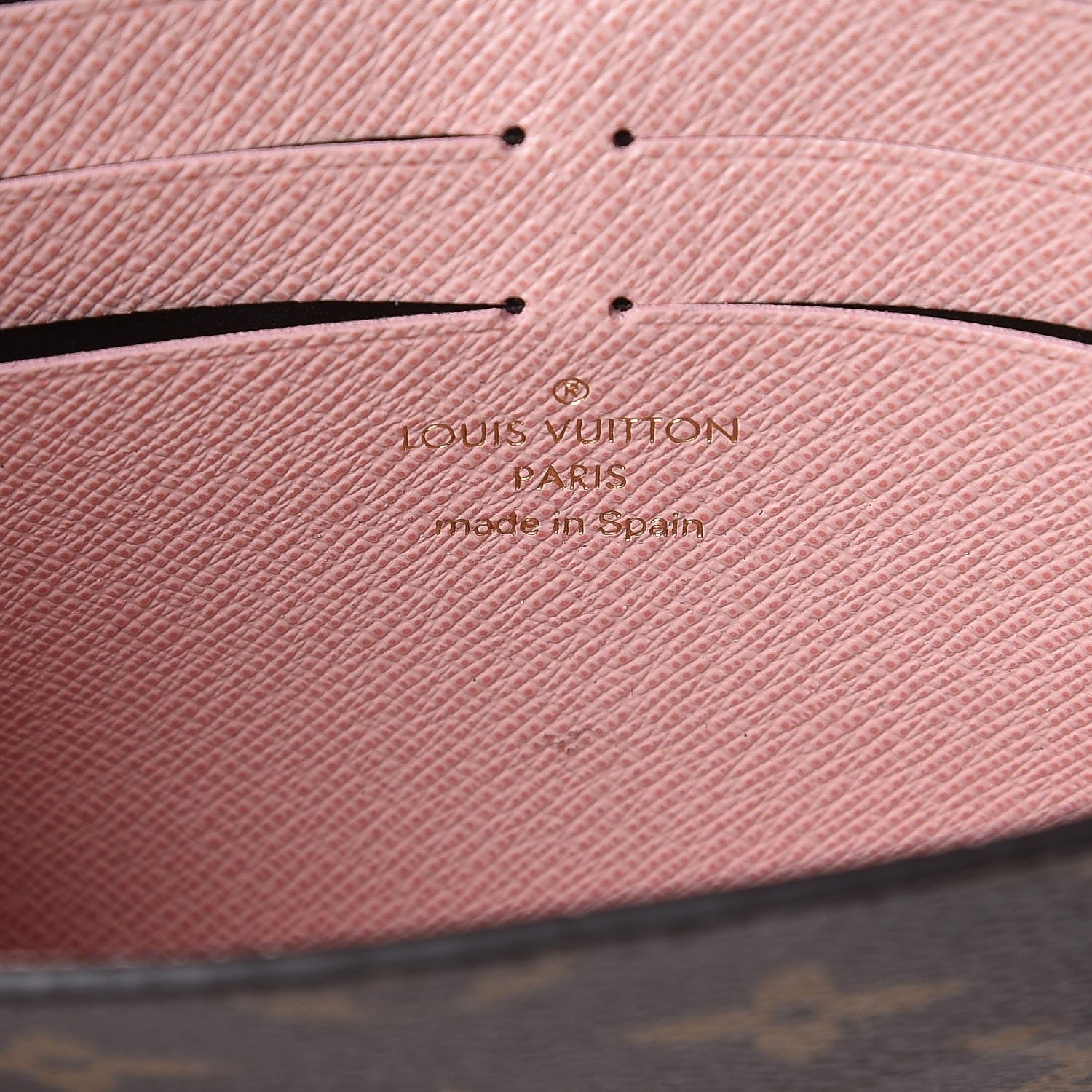 Louis Vuitton Monogram Jeanne Wallet Rose Ballerine 25 of 36