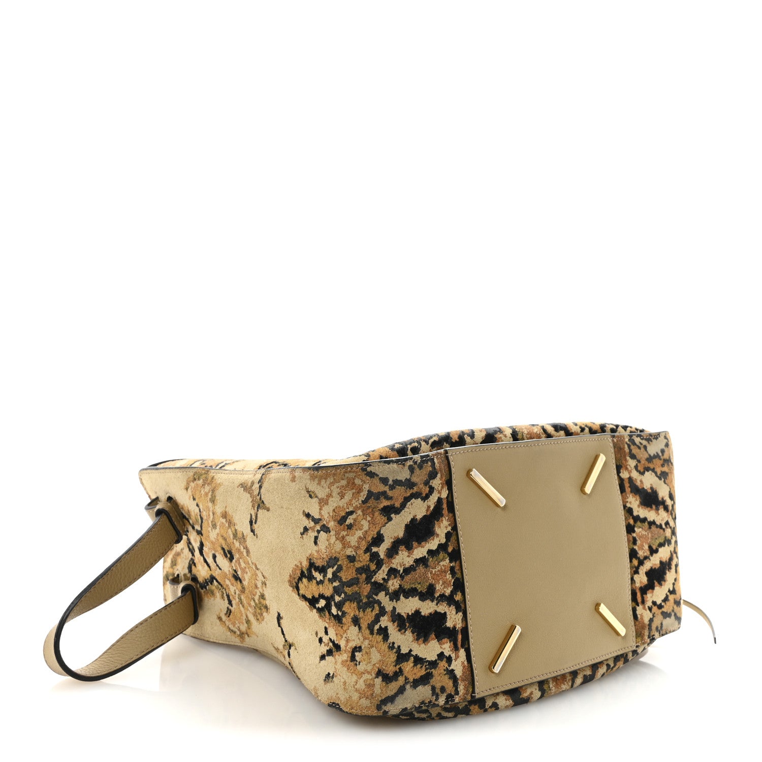 Loewe Suede Tapestry Small Hammock Shoulder Bag Multicolor 1867131