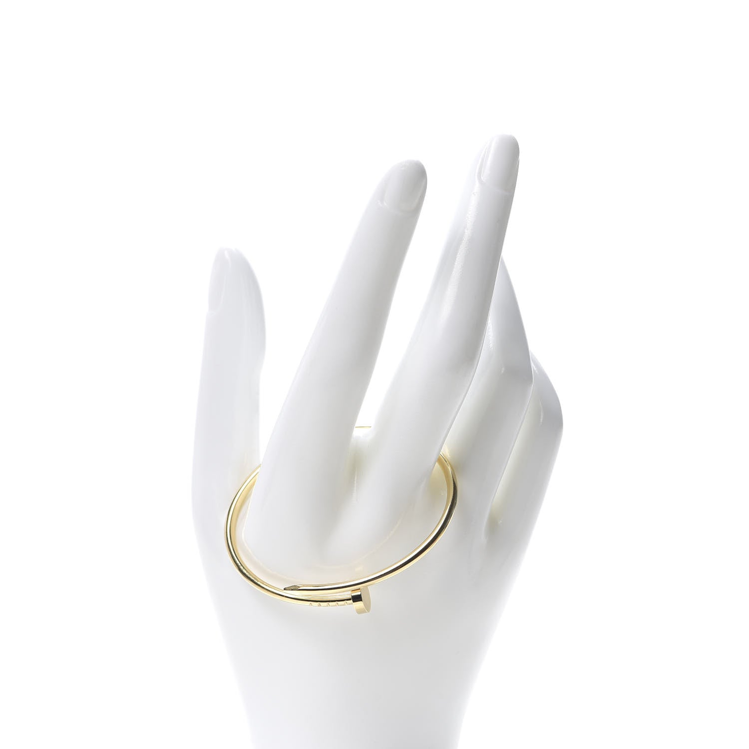 Cartier 18K Yellow Gold Small Juste Un Clou Bracelet 15 2 of 7